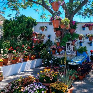 Patio Aldea La Celada, Iznájar